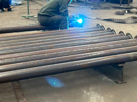 淮南20#无缝注浆管加工108*6钢花管棚管
